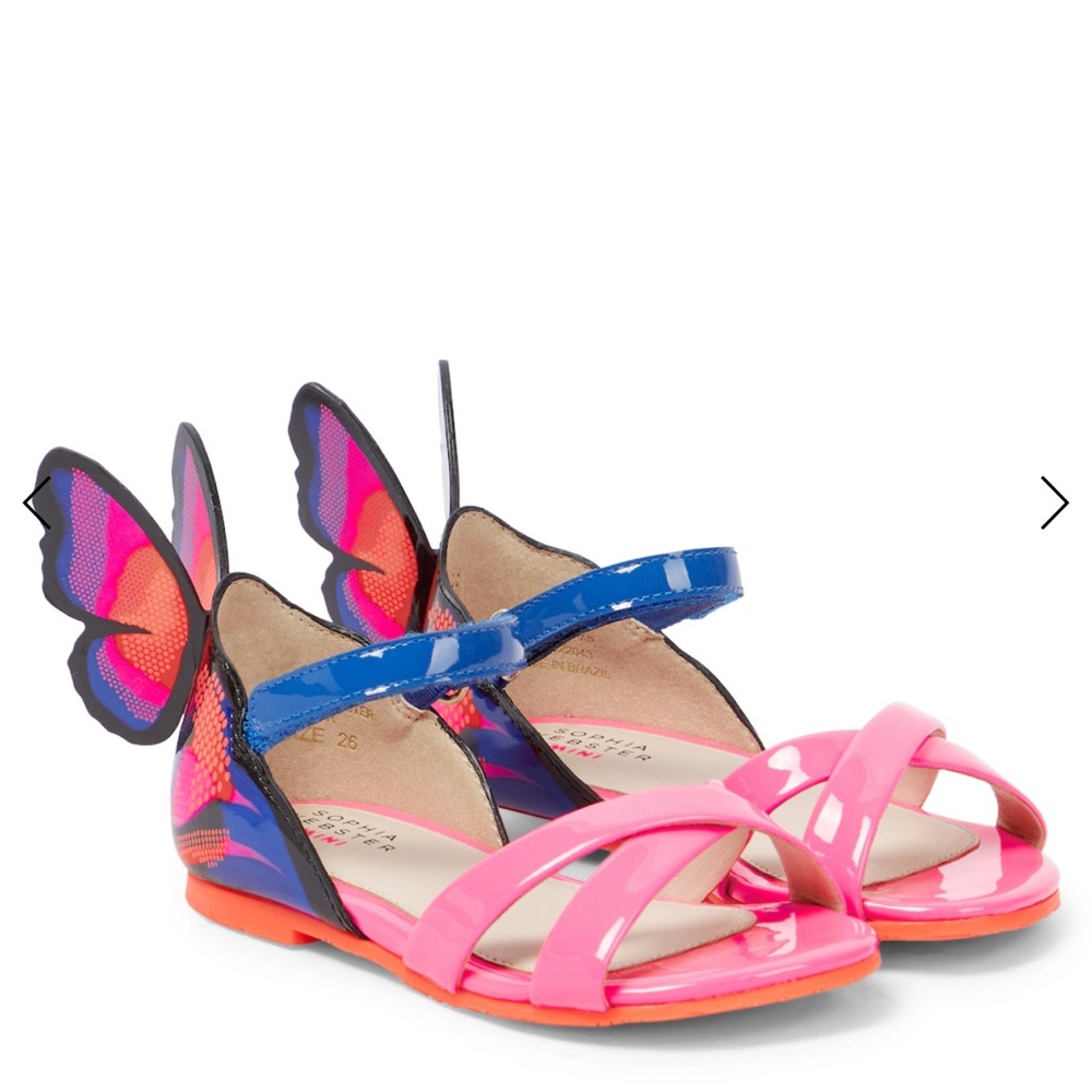 Sophia Webster mini Chiara patent leather sandals
